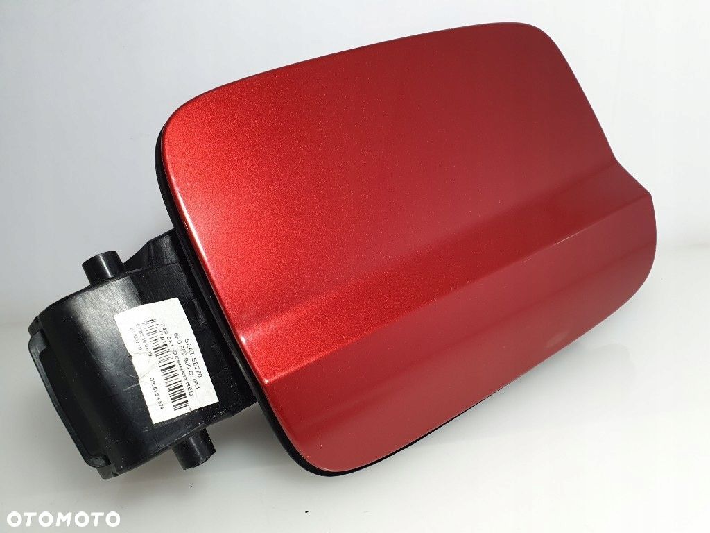 SEAT IBIZA V KLAPKA WLEW PALIWA CZERWONY L0X1 6F0809905C ORYGINAŁ SIŁOWNIK - 1