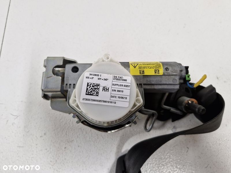 FIAT 500L PAS BEZPIECZEŃSTWA NAPINACZE PRAWY PRZÓD 07355572980 - 3