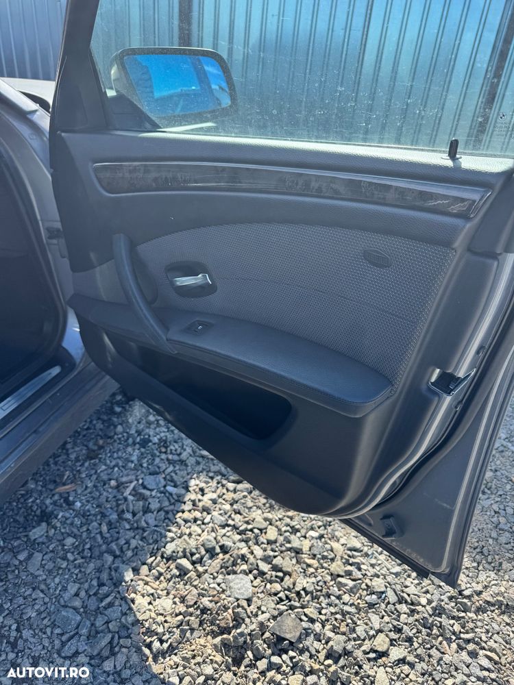 Interior scaune partial piele bmw seria 5 e60 LCI - 7