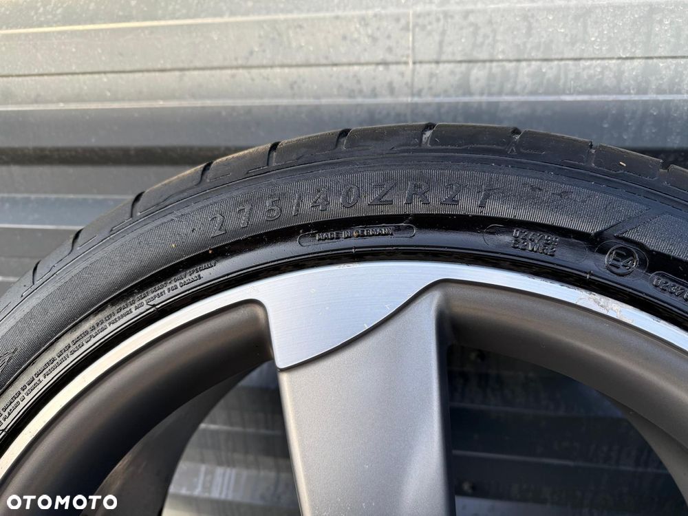 AUDI Q7 4L KOŁA ALUFELGI ROTOR 9Jx21 5x130 ET60 4L0601025CE OPONY 275/40/21 - 13