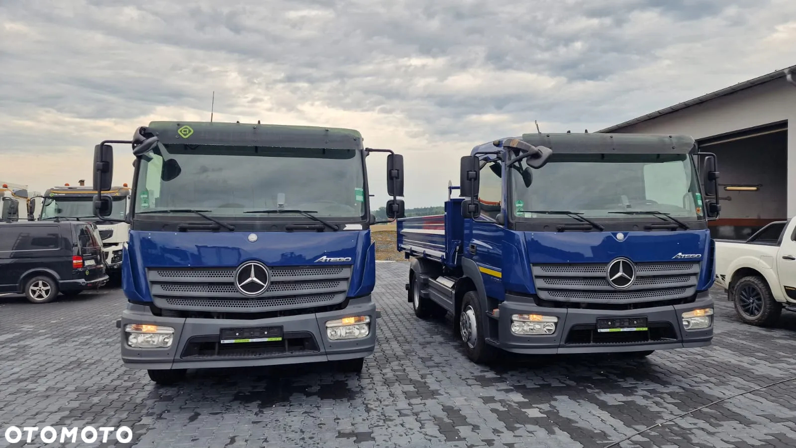 Mercedes-Benz Mercedes Atego 1224 euro-6 kiper/wywrot/klima/zaczep - 4
