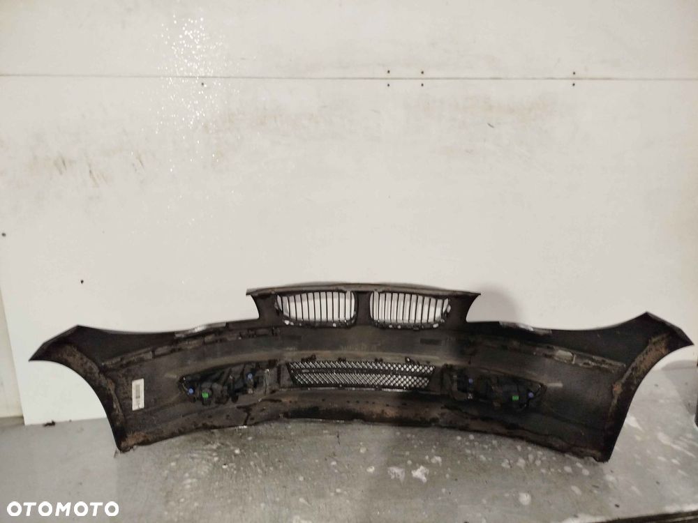 ^ ZDERZAK PRZÓD PRZEDNI DO BMW E87 SERII 1 LIFT FL SPARKLING GRAPHITE SZARY GRAFITOWY HALOGENY - 5