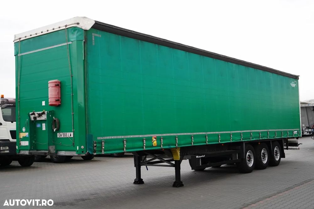 Schmitz Cargobull CORTINĂ  / STANDARD / 2x AXE RIDICATIVE / AXE SAF / CORTINĂ ARMATĂ / - 2