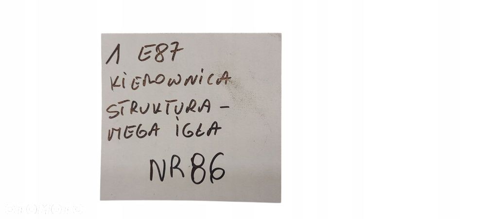 Bmw E90 E91 E87 Kierownica Struktura Poduszka Airbag Igła Nr 86 - 7