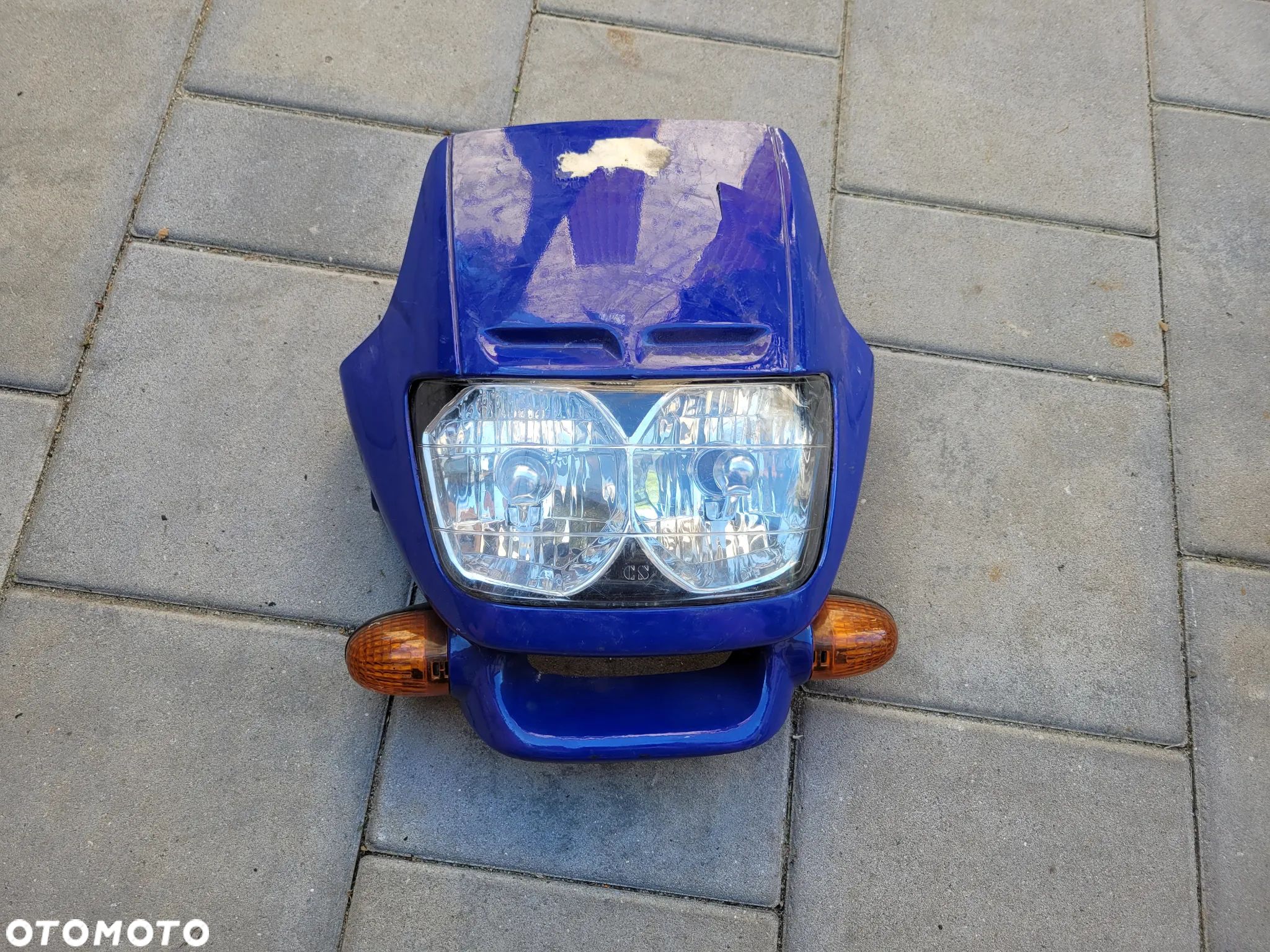 Lampa przód, przednia, reflektor, czacha, czasza, owiewka, kierunkowskazy Derbi Senda 50 - 1