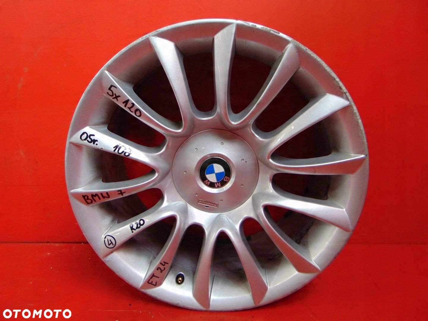 BMW 7 E65 INDIVIDUAL FELGA ALUMINIOWA 20 10J ET24 5x120 7897251 - 1