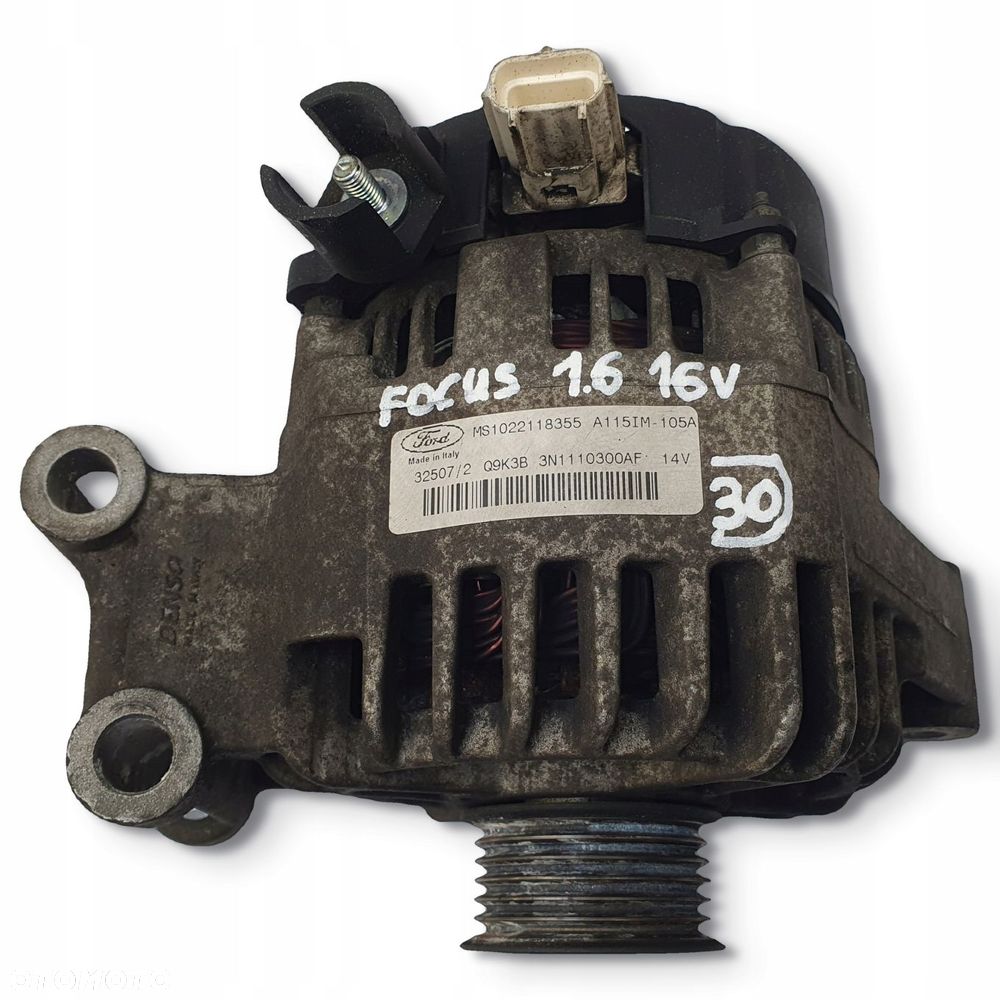 ALTERNATOR Ford Focus MK2 C-max 1.6 16V MS1022118355 3N1110300AF - 8