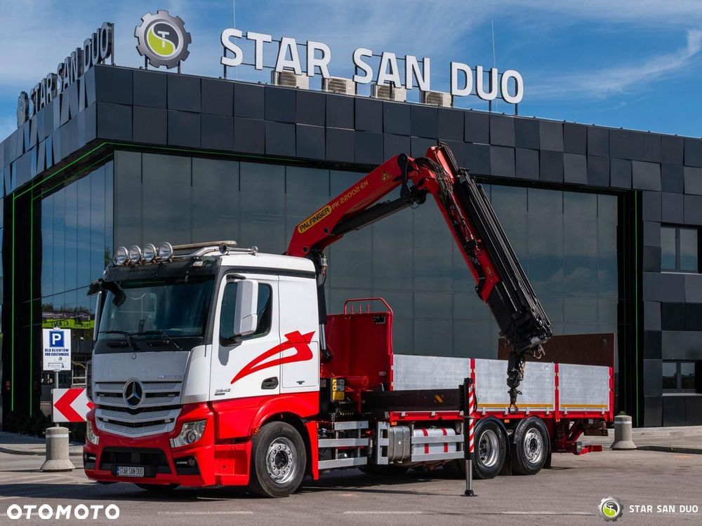 Mercedes-Benz ACTROS 2542 6x2 Palfinger PK 22002 EH HDS Żuraw Rotatot Winda - 6