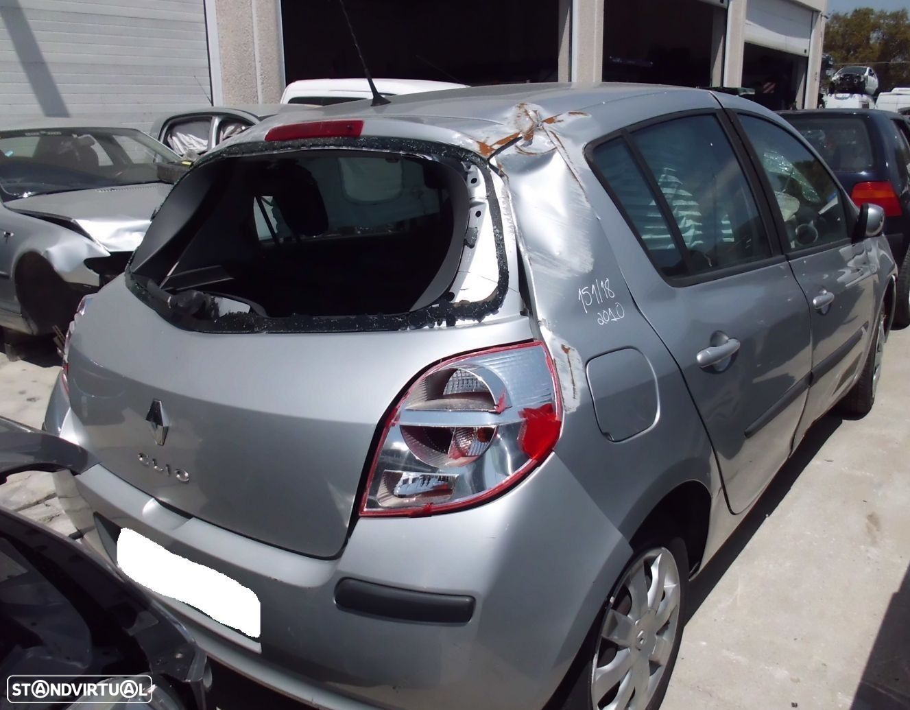 Peças Renault Clio III 2005 a 2010 - 19