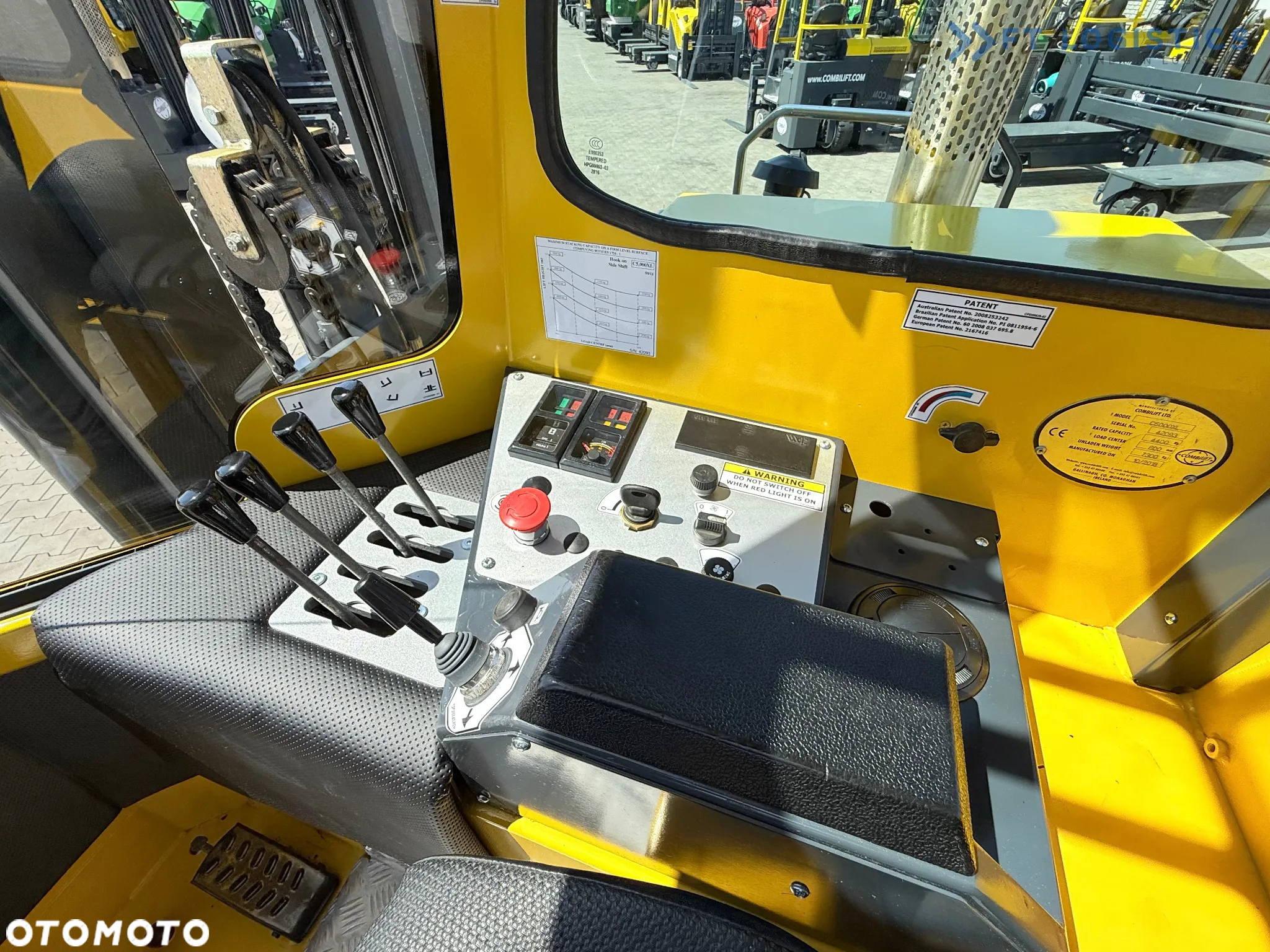 Combilift C5000XL / GAS / DUPLEX / 4500MM / WOLNY SKOK / PRZESUW WIDEŁ / POZYCJONER / KABINA XL / NOWE OPONY - 16
