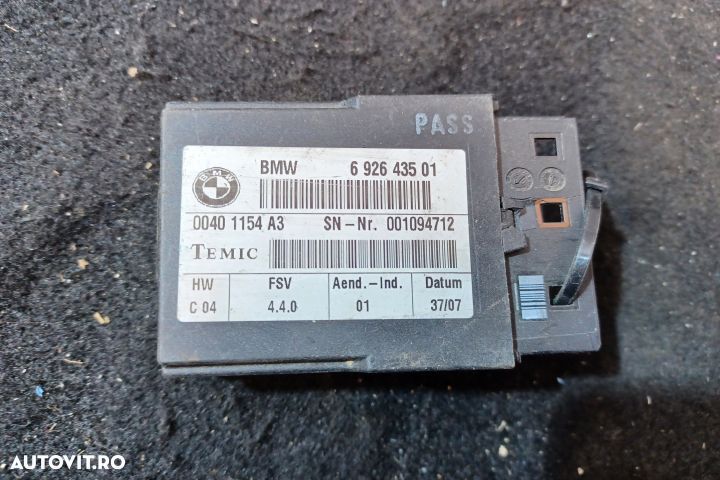 Calculator confort 6926435 6926435-01 6926435 6926435-01 BMW Seria 3 - 3