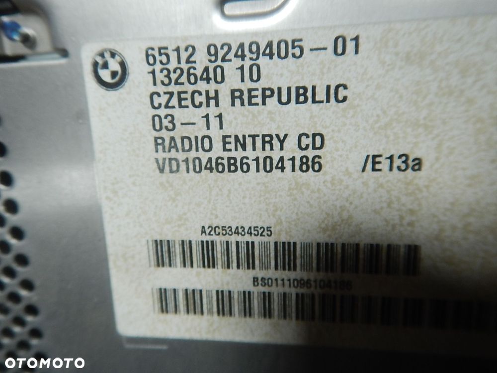 radio panel klimatyzacji bmw x3 f25 9252737 - 8