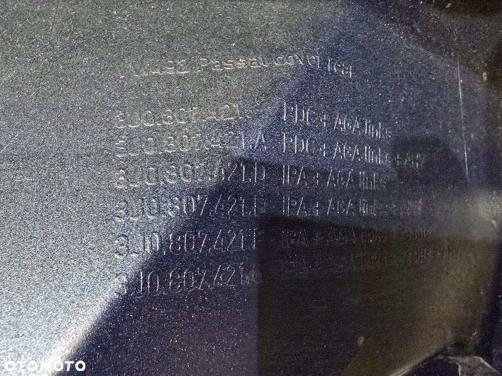 zderzak tył tylny vw passat b9 23r kombi 3j0807421 - 7