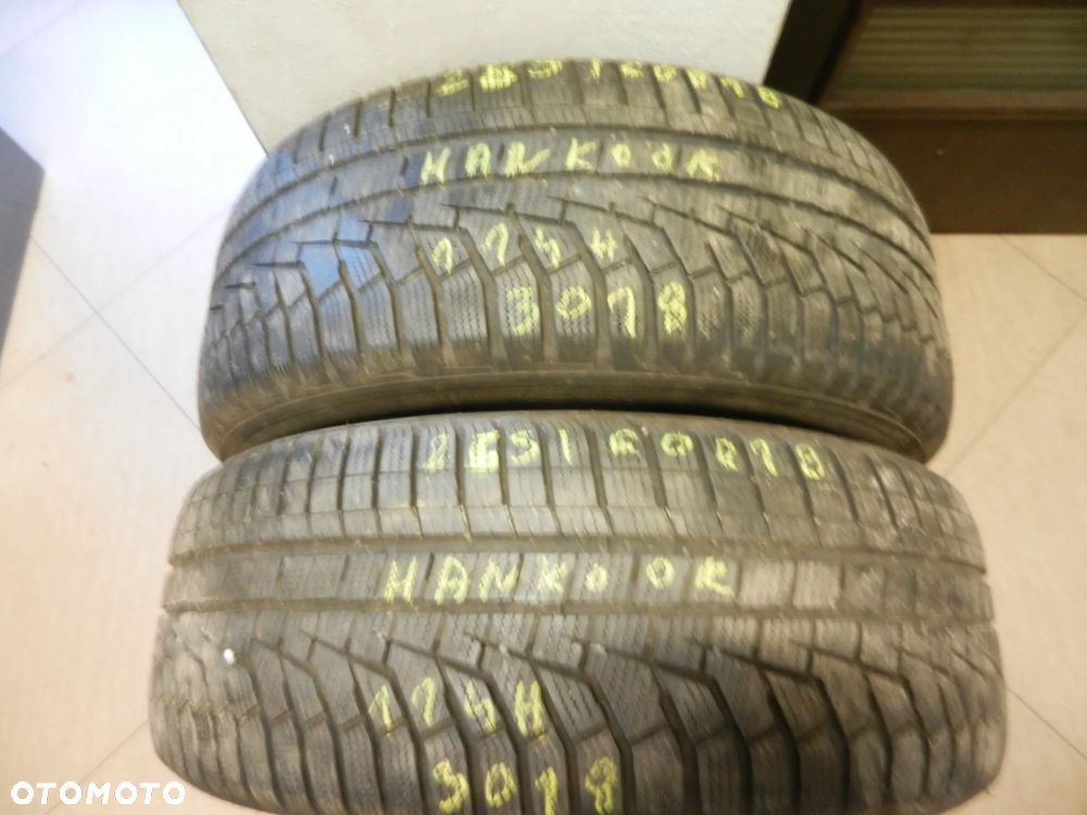 Opony 265/60r18 hankook winter i cept evo 2 suv 6,8mm zima para - 1