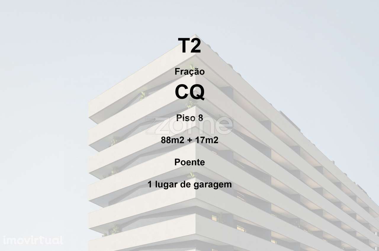 Apartamento T2 novo na Areosa, Paranhos Porto (Fração (CQ) - Grande imagem: 2/15