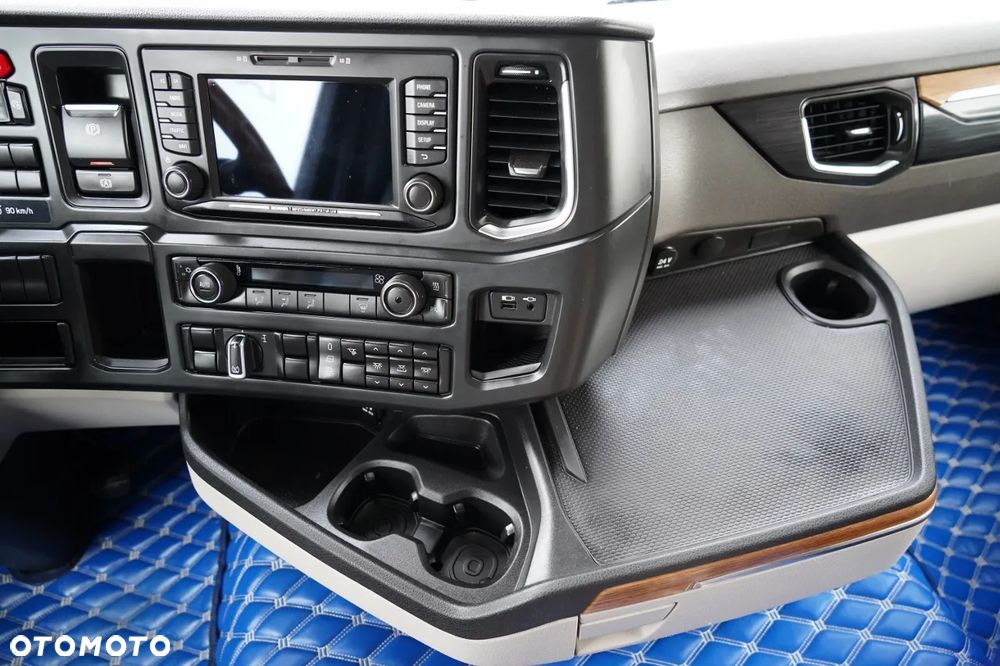 Scania R 450 / MEGA / LOW DECK / RETARDER / KLIMA POSTOJOWA / SKÓRY / EURO 6 - 29