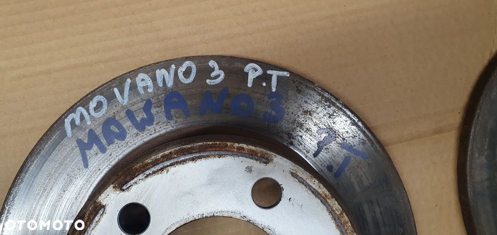 Tarcze hamulcowe klocki tył tylne Opel Movano III RWD Tył Napęd - 7