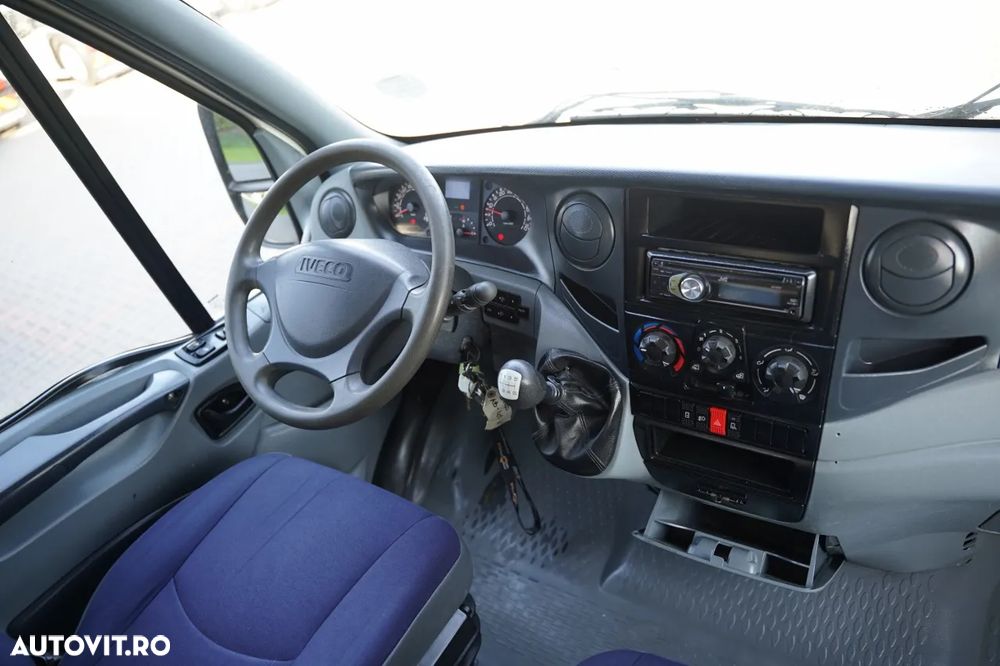 Iveco DAILY 35-180 / BASCULATOR SPATE / DUBLU / IMPORTAT - 30
