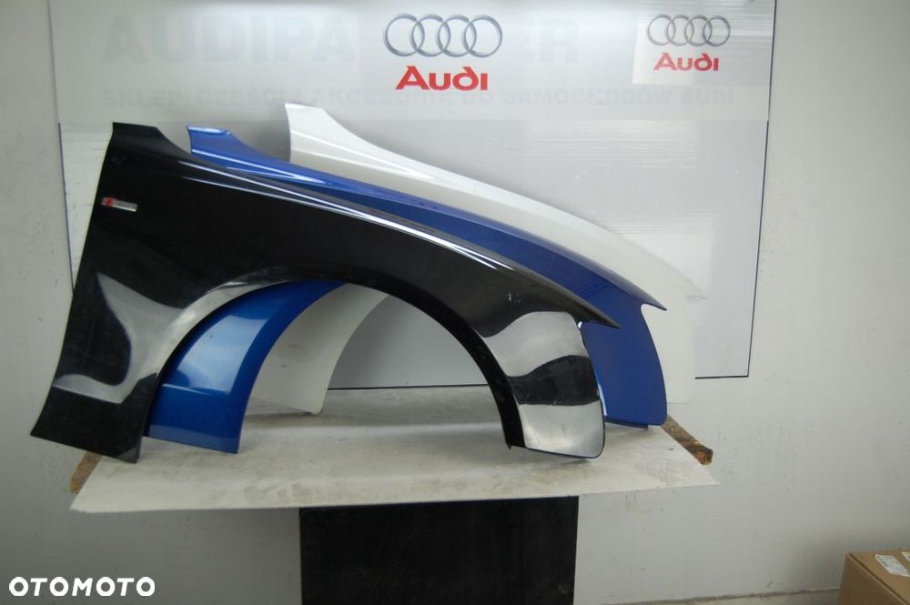 BŁOTNIK AUDI A5 8T 8T0 ORYGINAŁ ALUMINIUM - 1