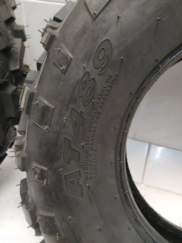 OPONY DO QUADA OPONA BEZDĘTKOWA PRZÓD PRZEDNIE 2x CARLISLE AT489 OPONY 25X8X12 R12 NOWE - 8