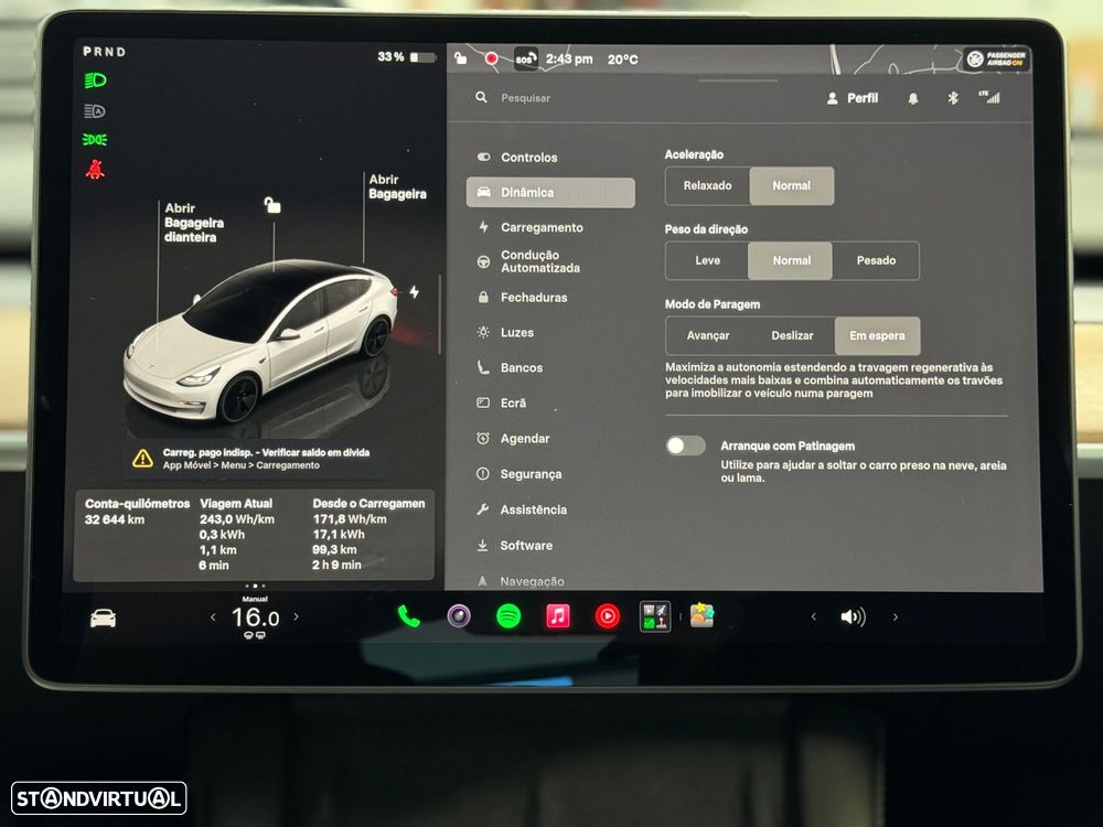Tesla Model 3 Long Range Tração Traseira - 29