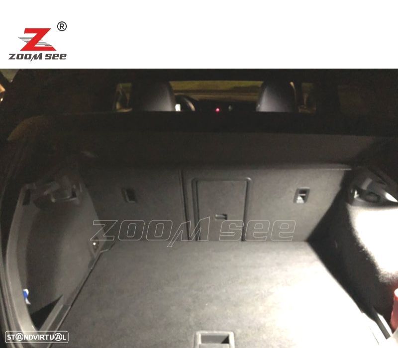 KIT COMPLETO DE 14 LÂMPADAS LED INTERIOR PARA VOLKSWAGEN VW GOLF PLUS 2010-2014 - 6