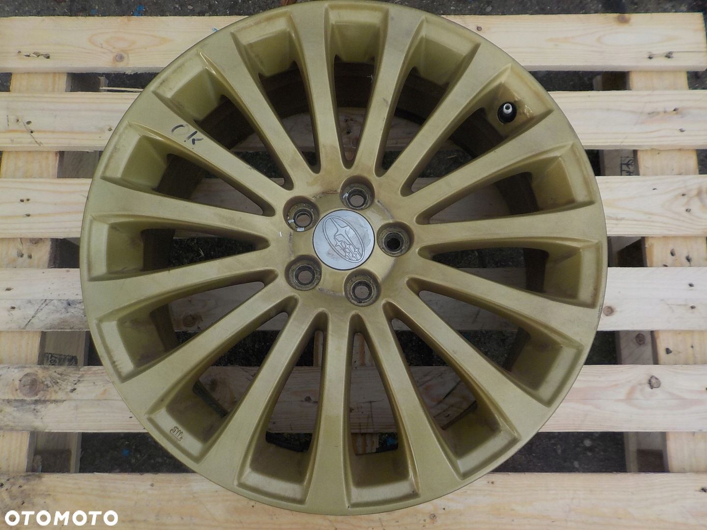 SUBARU IMPREZA WRX FELGA ALUMINIOWA R18 5x100 - 1