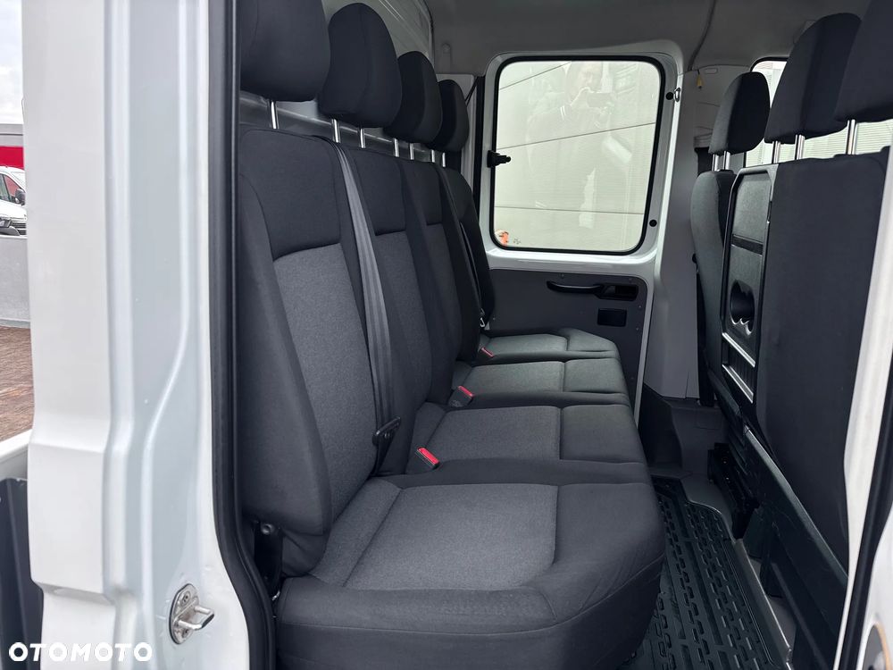 Volkswagen Crafter Doka Brygadówka 7-miejsc + Skrzynia 3.5m, Salon PL, Jeden Właściciel - 15