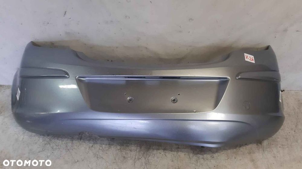 ^ ZDERZAK TYŁ TYLNY DO OPEL CORSA D Z163 SZARA 3D 3 DRZWI HB - 1