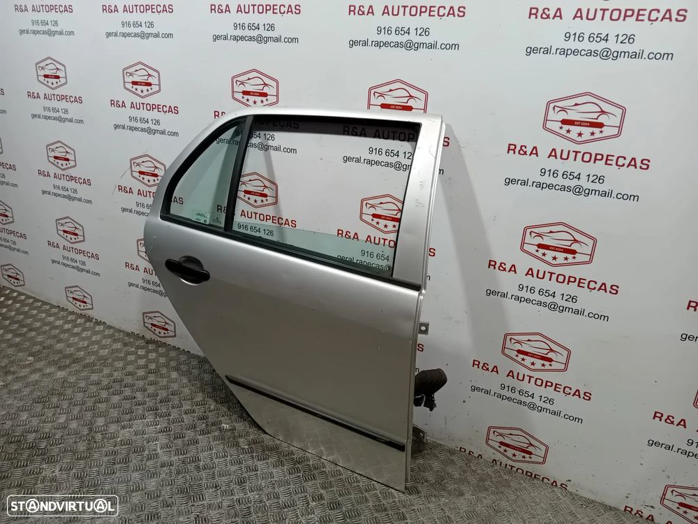 Porta Trás Traseira Direita Skoda Fabia Carro 1 I Original - 4