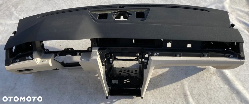 VW PASSAT B8 3G DESKA KONSOLA KOKPIT PULPIT PÓŁKA PARAPET  PODUSZKI POWIETRZNE KIEROWCY PASAŻERA KOLANOWA KOLAN AIRBAG SRS AIR BAG PASY PAS Oryginał NOWY KOMPLET NEW NEU NEV Okazja !!! - 4