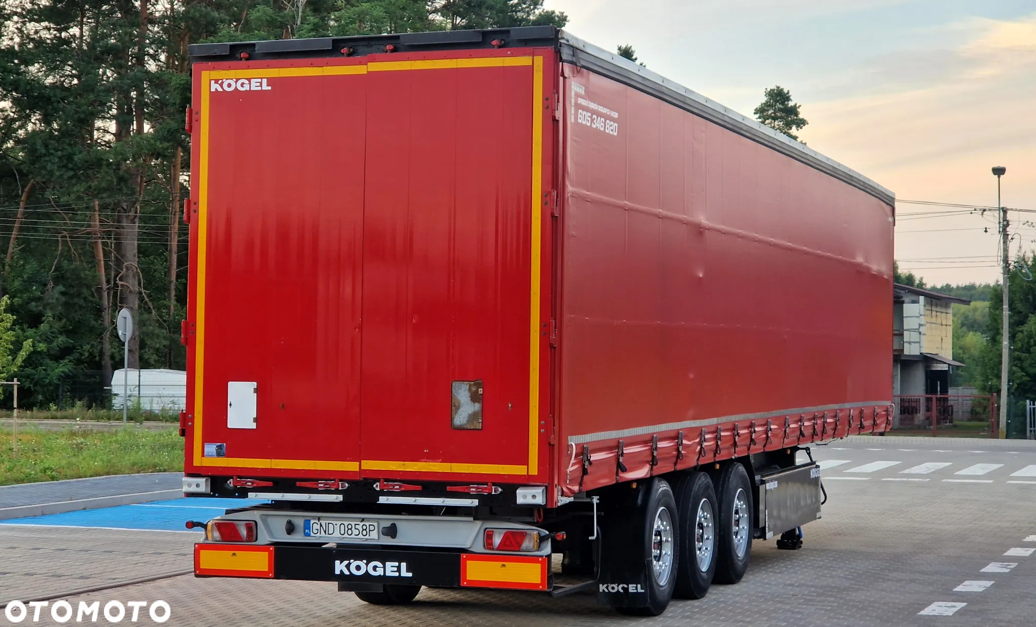 Kögel KOGEL SN24 ❗️❗️ FIRANKA / OSIE SAF / MULTILOCK / PALECIARA / JAK NOWA ❗️❗️ - 16