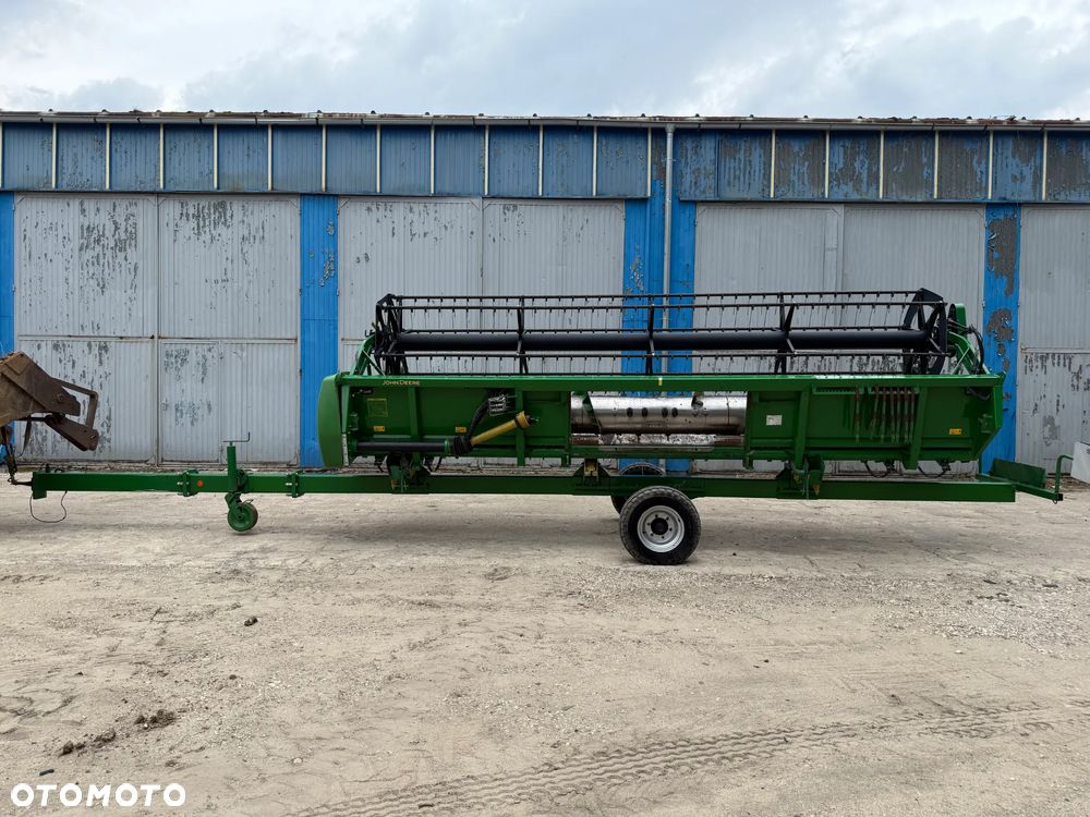 John Deere W540 6.8L 280KM HYDROSTAT 4x4 KLIMA GPS HEDER 6.2m Z WÓZKIEM 1800Mth 2012r W ORGINALE IGŁA - 17