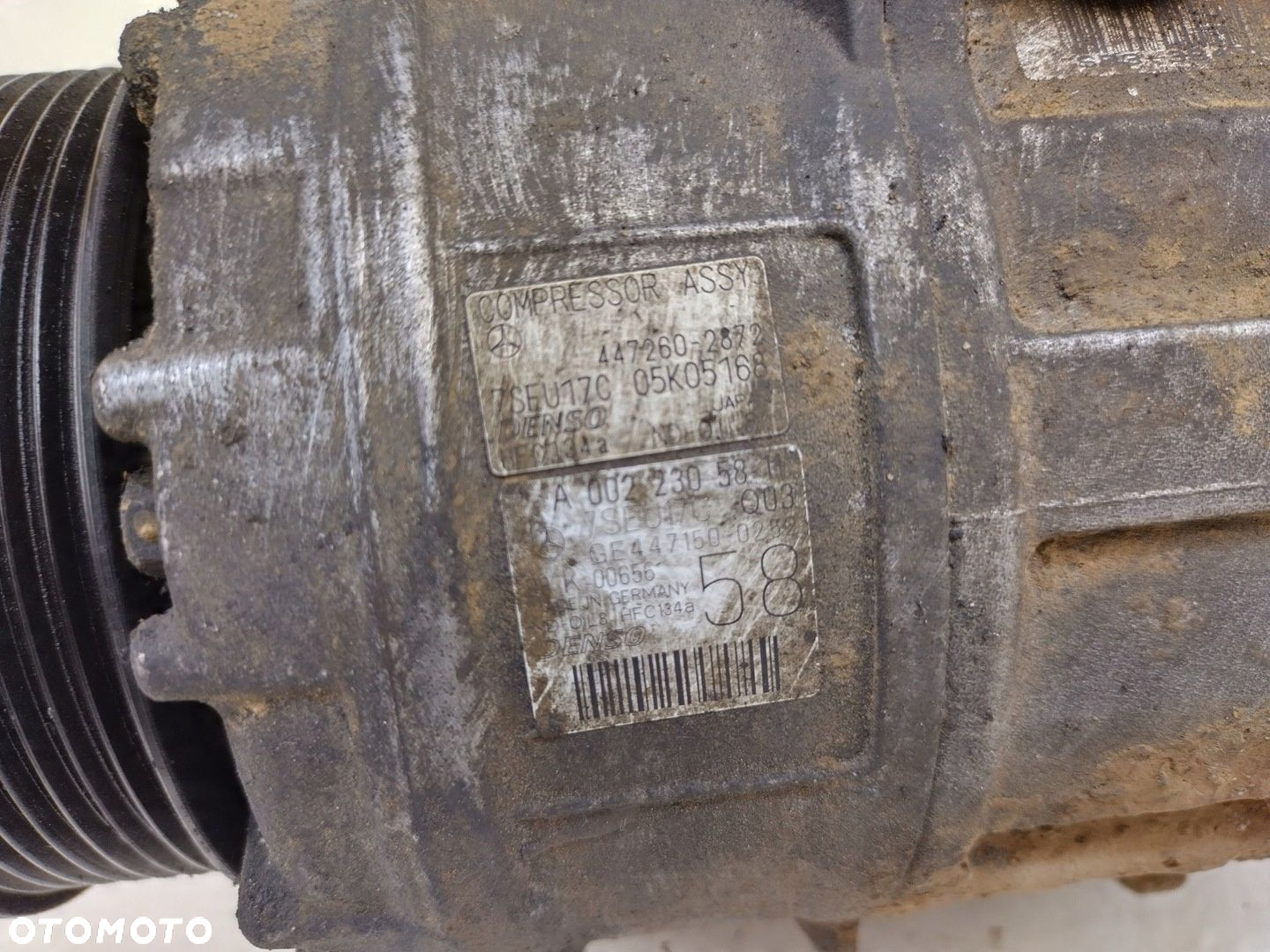 MERCEDES ML W164 LIFT 08-11 3.0 CDI SPRĘŻARKA KLIMATYZACJI A0022305811 - 7