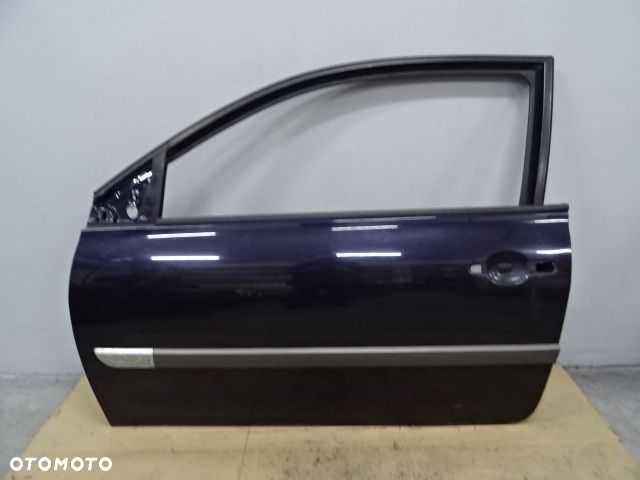 DRZWI LEWY PRZÓD LEWE PRZEDNIE RENAULT MEGANE II 02-05 HB 3D LAK:TE268 NR666 - 1