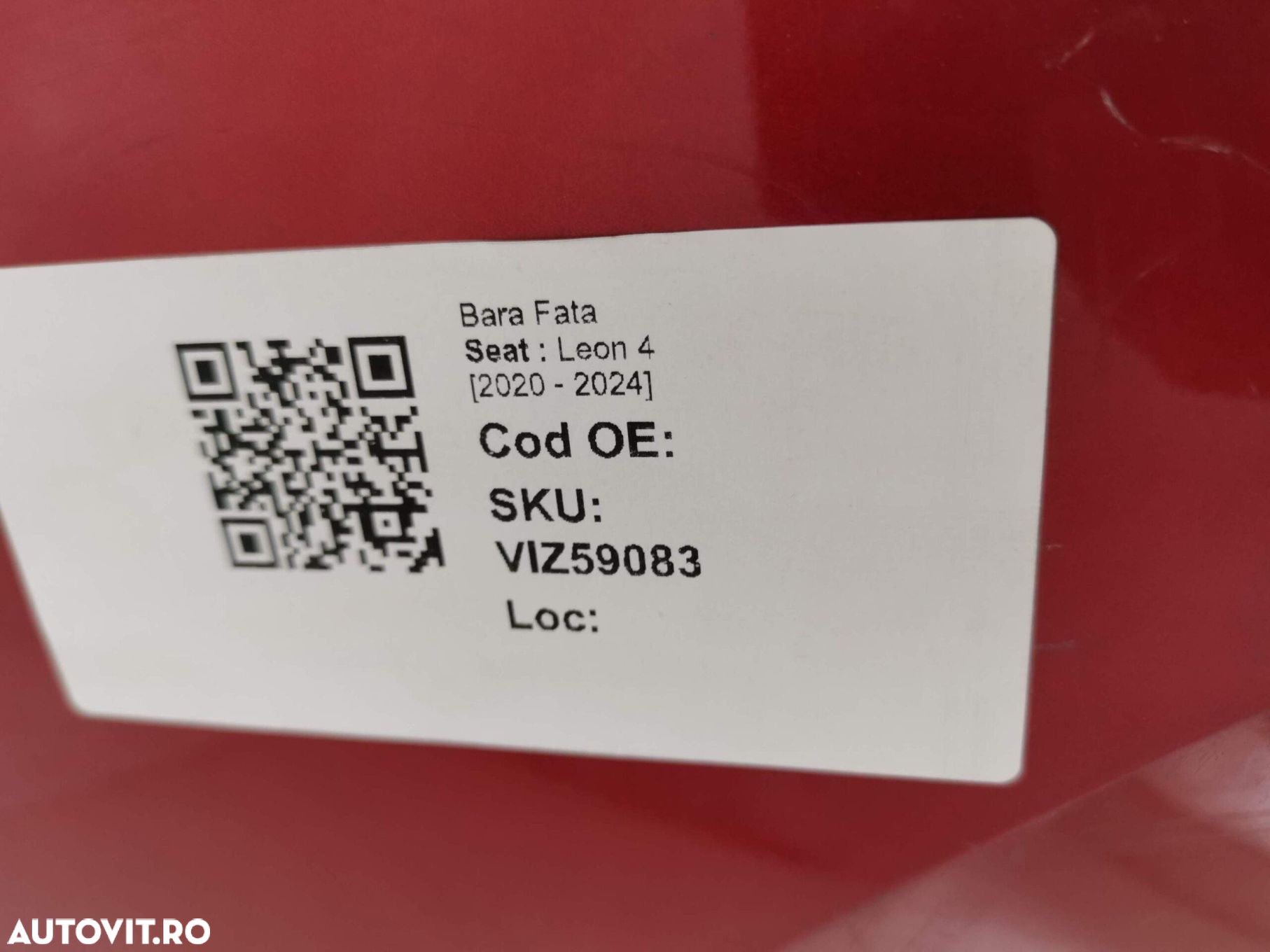 Bara Fata Seat  Leon 4 [2020 - 2024] Originala In Stare Buna - 8