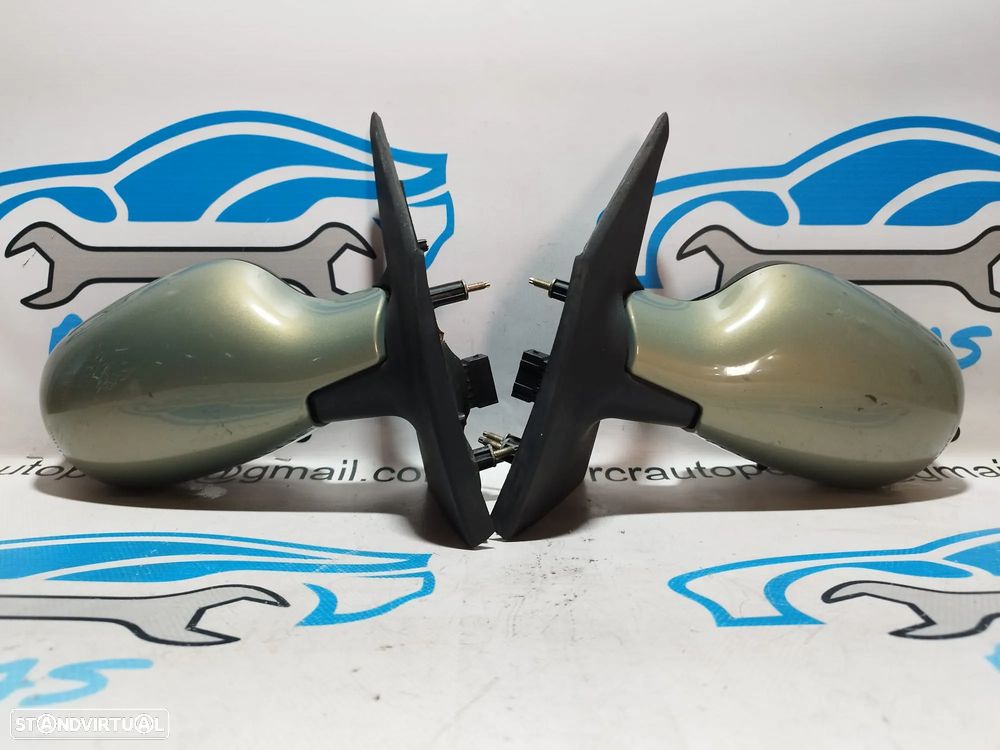 ESPELHO RETROVISOR ESQUERDO DIREITO RENAULT SCENIC I 1 MK1 FASE II 2 7700431542 7700431543 ELETRICO AQUECIDO ESPELHOS RETROVISORES
