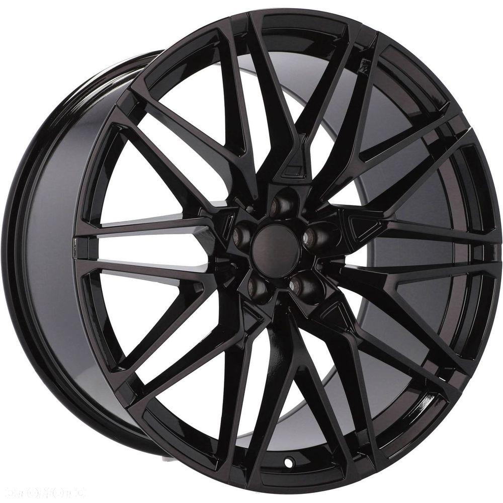 4x Felgi 21 5x120 m.in. do BMW XM G09 Hybrid Czarne M Pakiet - B5771 (IN0295) - 2