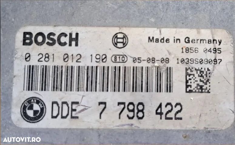 ECU calculator motor bmw seria 5 E60 E61 - 3