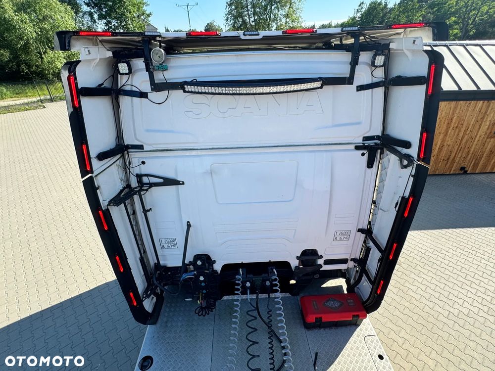 Özgül Trailer niskopodwozie tiefbett 2osie scania R500 6x2 zestaw - 16