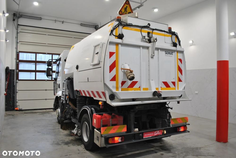 Renault Midlum 220 Zamiatarka SEMAT Johnston Szczotki L/R 2014r 2770 Mth - 3