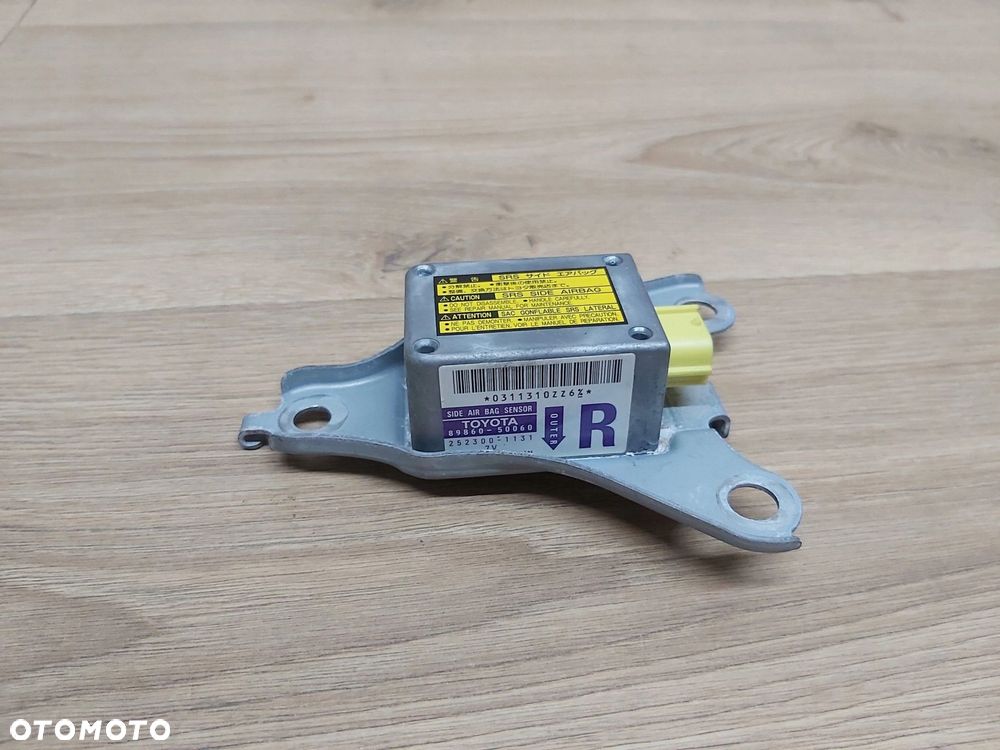 LEXUS LS III 430 czujnik uderzeniowy sensor PRAWY PRZÓD 89860-50060 - 12