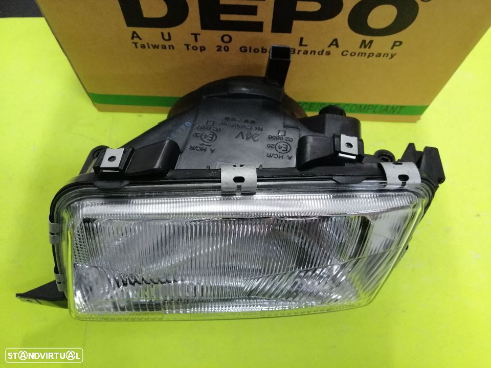 Farol / Faróis novos Audi 80 Td e Tdi 1991 Até 1994 - 1
