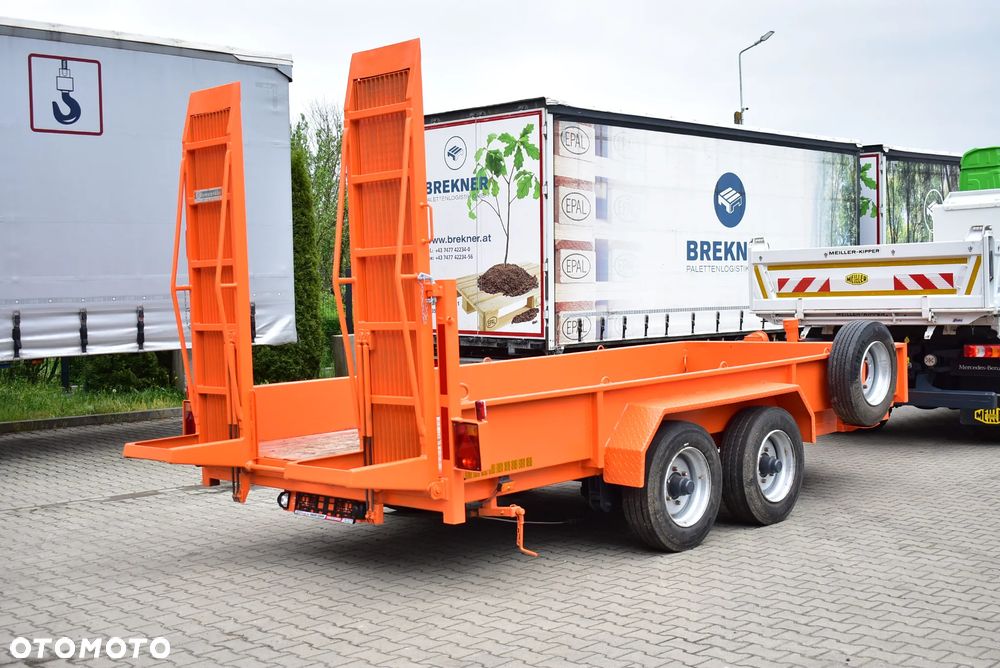 Blomenröhr Przyczepa do przewozu maszyn budowlanych / Najazdy/ DMC : 6900 KG/ Sprowadzona z Niemiec ! - 5