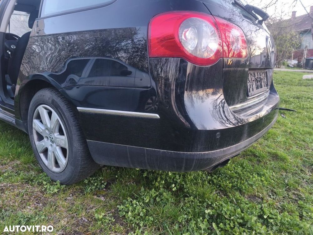 Bară spate Volkswagen Passat B6 break variant combi L041 negru - 4
