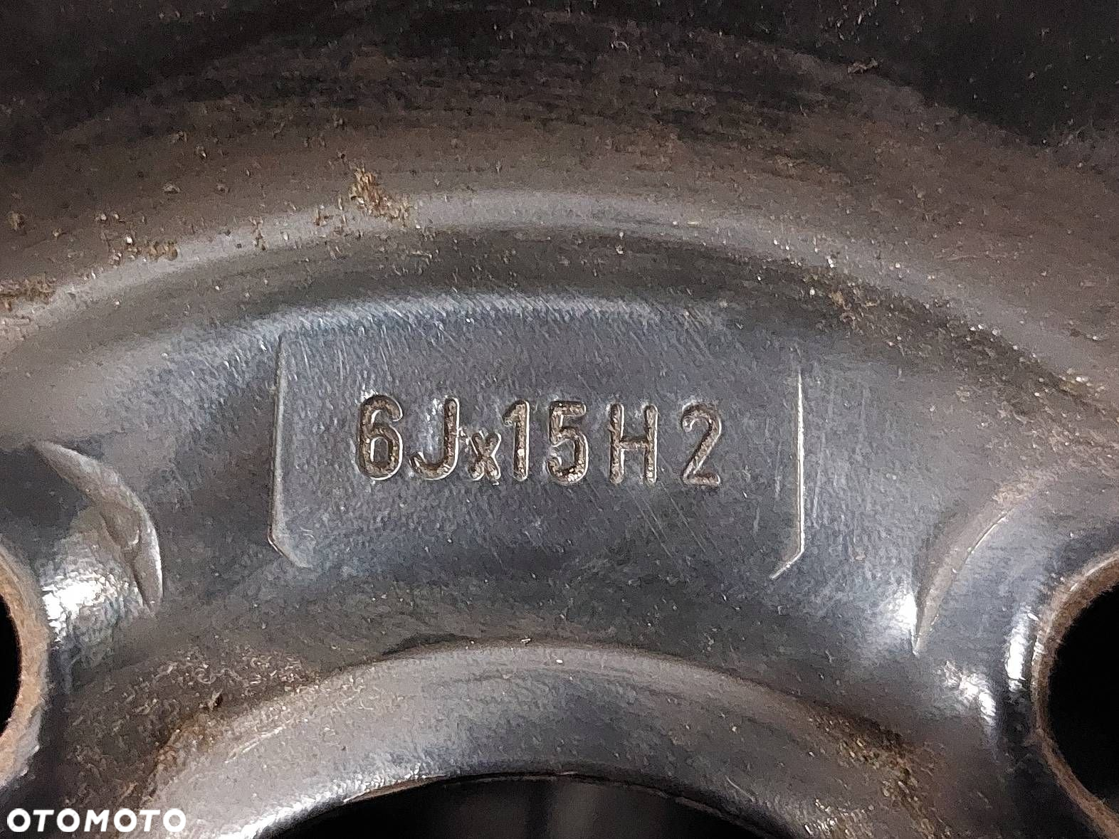 FELGI STALOWE 2 SZT  4X100 6Jx15 FI60,1 RENAULT MODUS LAGUNA CLIO - 7