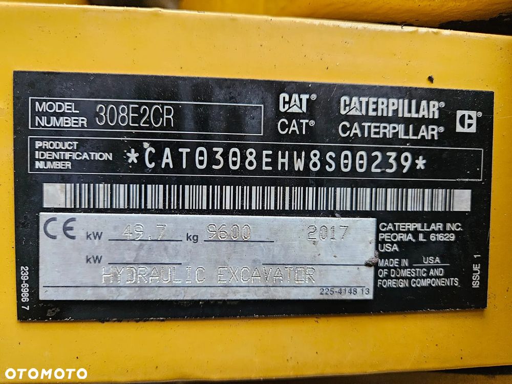 Caterpillar MINIKOPARKA CAT CATERPILLAR 308 308E 2 308ECR 308 E2 308 309 310 2017R. ROTOTILT - 12