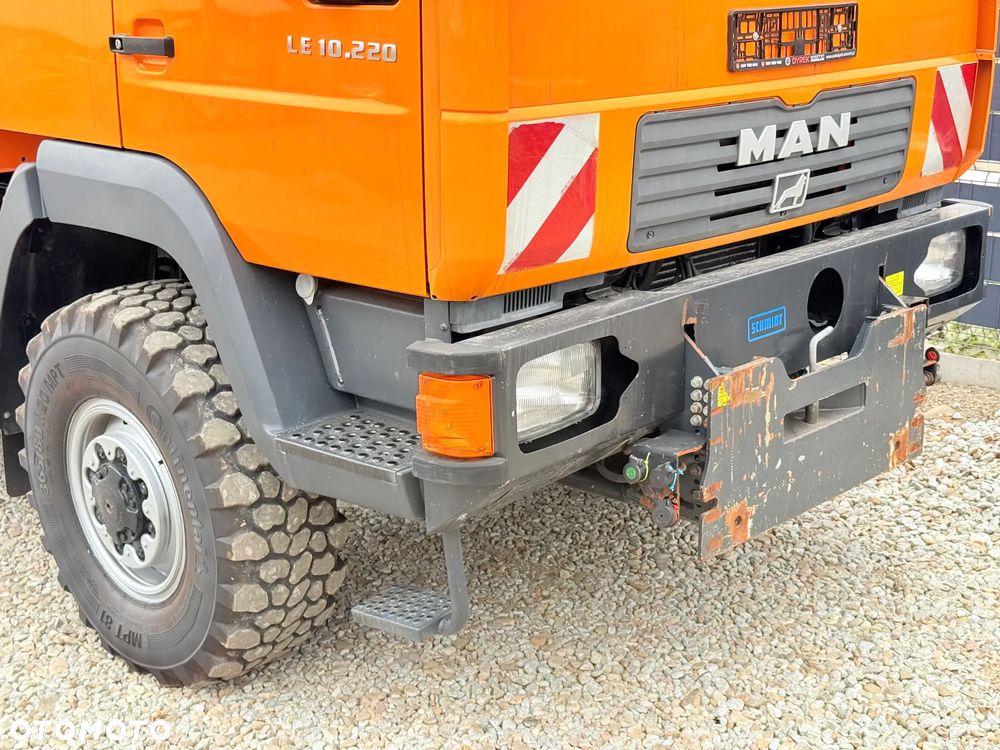 MAN * MAN 10-220 * Pług * Kiper Wywrotka Meiller * 4x4 * Zimowe Utrzymanie * Unimog * - 22