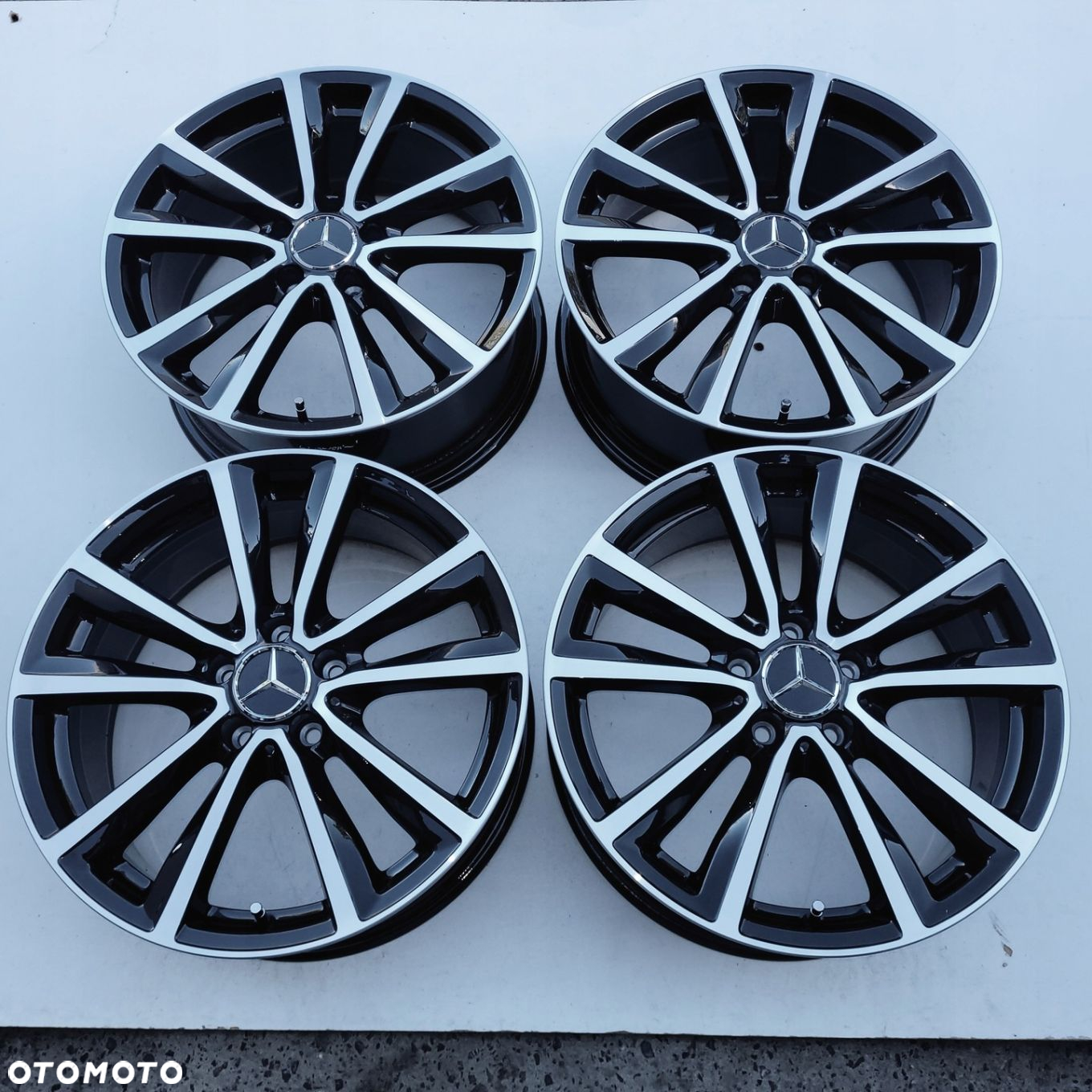 FELGI MERCEDES V VITO VIANO A B CLA GLA GLB 18 OE A2464010600 ORYGINALNE - 5