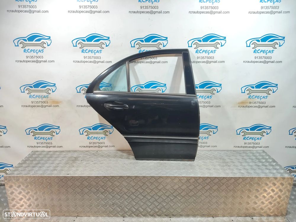Porta Traseira Direita Mercedes Benz Class C W203 Fecho Elevador Motor Puxador Vidro - 2